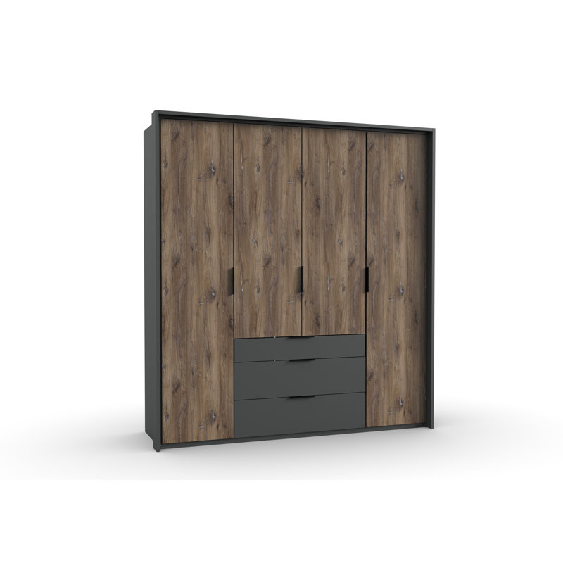 Kiera 88cm Closet System, 170cm H x 88cmW x 3cm D