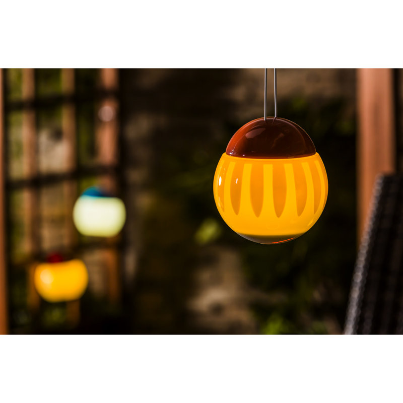 Luminaire suspendu d’extérieur à pile 4,84" Laraine