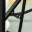 Support de rangement pour le bois de chauffage noir avec outils compacts