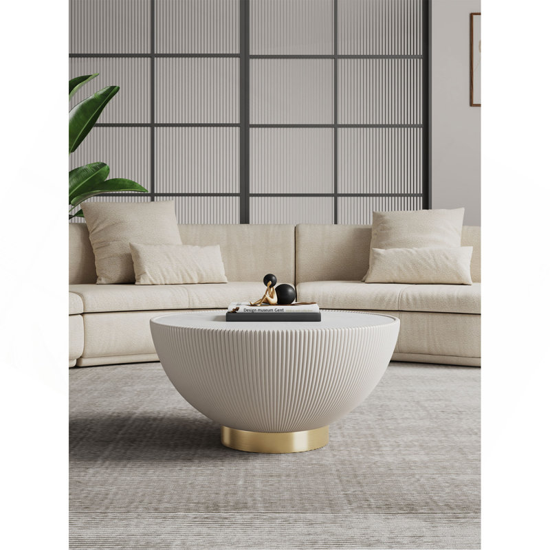 Table basse Anderson, Crème