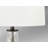 Crotone 31 in. Gunmetal and Mercury Glass Table Lamp
