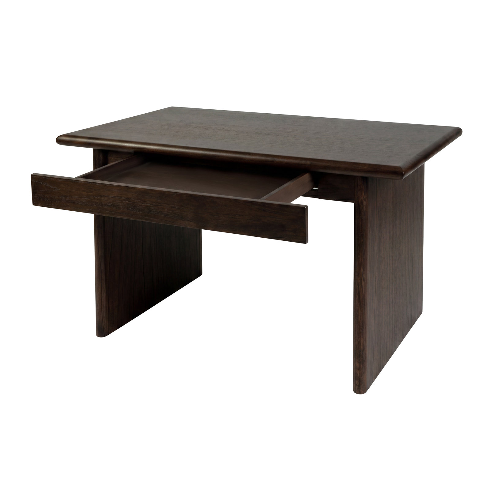 Soleil 50" Writing Desk, Brown