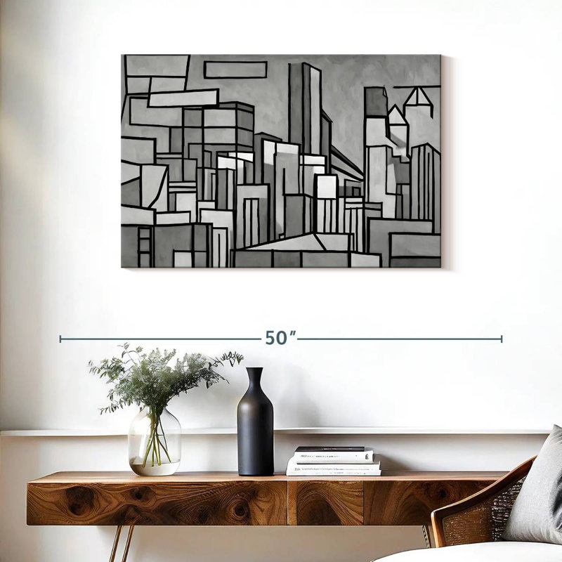 Paysage urbain Sirci Portland, H 24 po x l 36 po