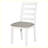 Rustic Style 6-Piece Dining Room Table Set with 4 Chairs and a Bench