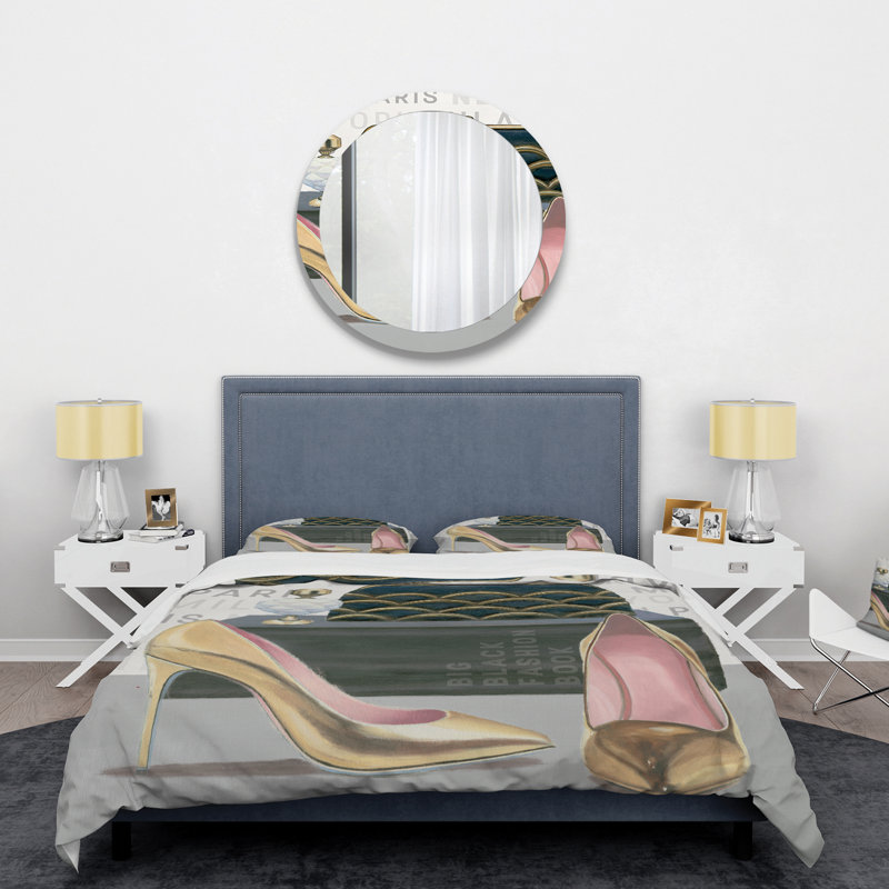 Ensemble de housse de couette à hauteurs de mode iv, Housse de couette double / grand et 2 taies