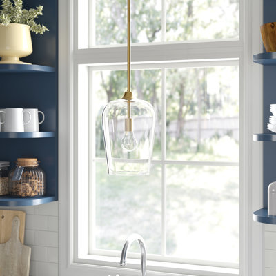 Dahlya Dimmable Glass Pendant