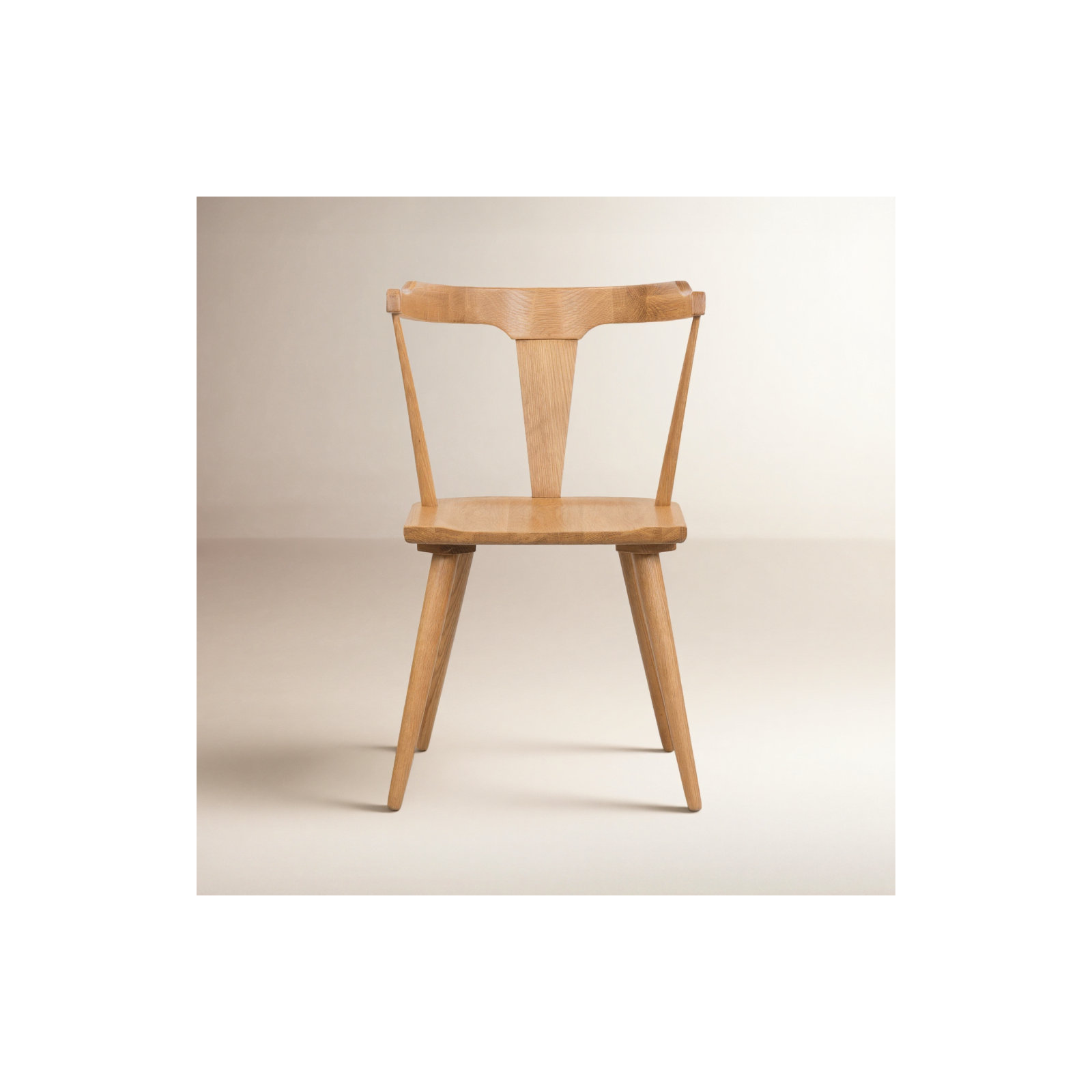  Solid Wood Dining Chair, Oak