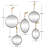 Bowen Metal Circle Wall Mirror