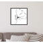 Reproduction d’art sur toile, "Whisper 1" par Lesia Binkin-Floater frame