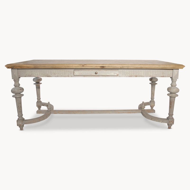 Marazi Oak Solid Wood Dining Table