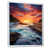 White Floater Framed