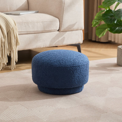 Kenzlee Round Upholstered Ottoman