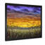 Purple And Yellow Sunset Of Grass Field " Sunset Of Grass Field " Painting Print-1734479025-1734479024