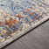 Tapis bleu / safran Sam
