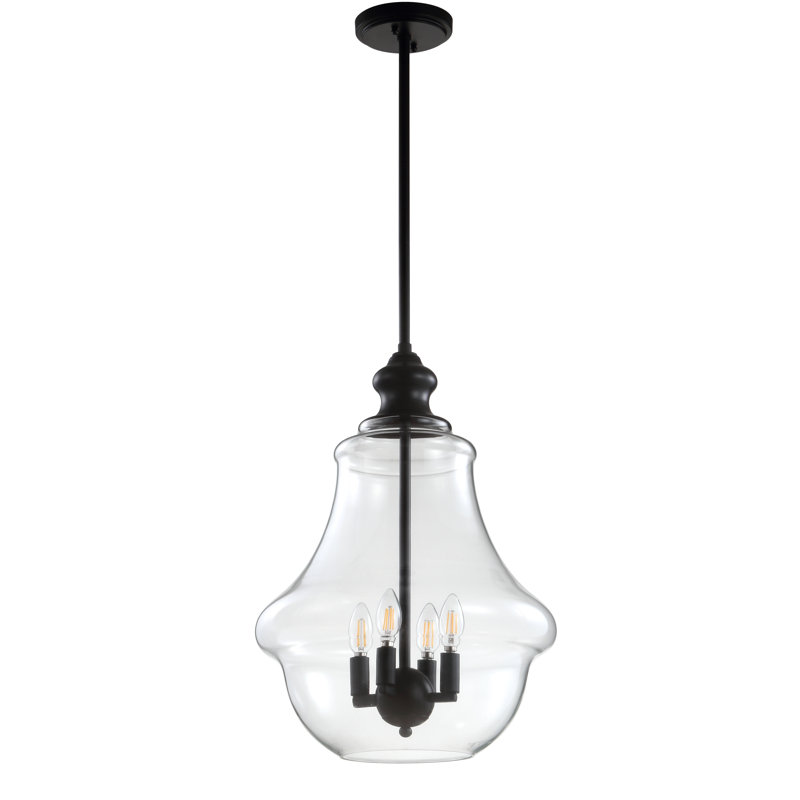Cason 4 - Light Oil Rubbed Bronze Pendant