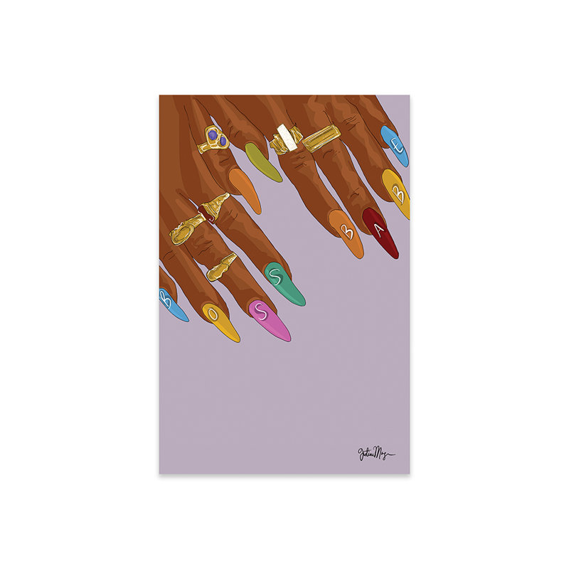 Boss Boss, impression sur verre acrylique