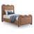 Cognac Chenille Fabric