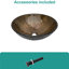 Lavabo vasque Amber