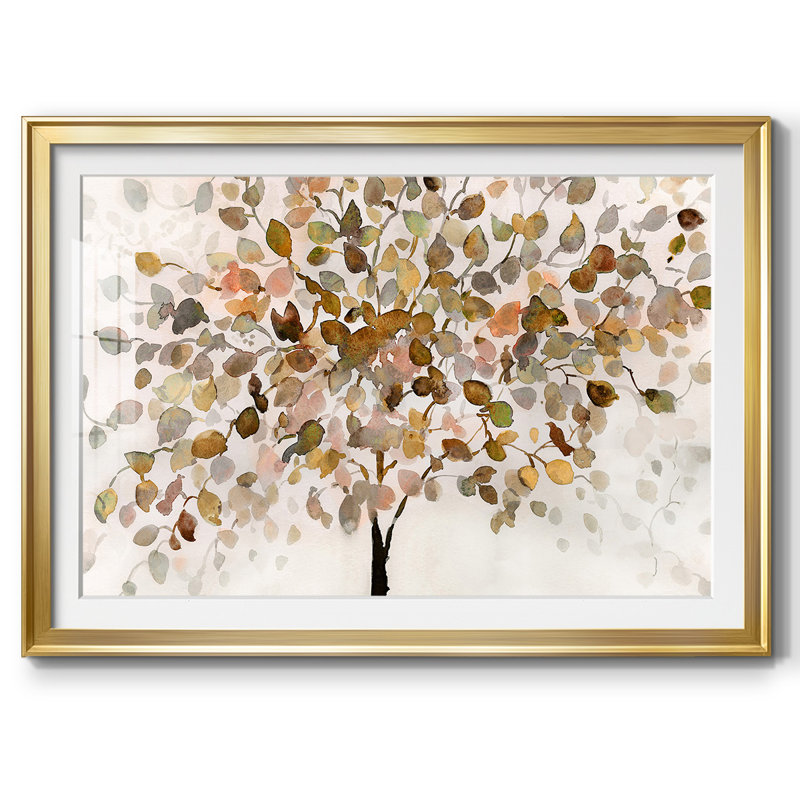Nature's Gift, reproduction sur papier, H 27 po x l 39 po x P 1,5 po, Or