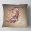  Coussin abstrait Portrait d'une femme au chocolat-30967260-30967264