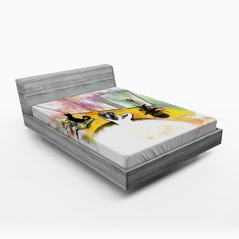 Microfiber Fitted Sheet, Full Fitted Sheet