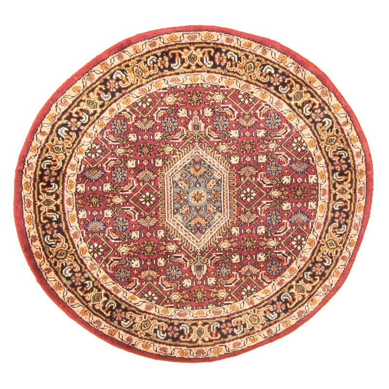 Tapis bordeaux Royal Mahal 3 pi 1 po x 3 pi 3 po