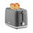 2 Slice Toaster in Glossy Ridged Textured Body and Stainless Steel Mechanism-93819605