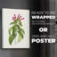 «Pretty Pink Botanicals» - Impression sur toile seulement - non encadrée-1106255314