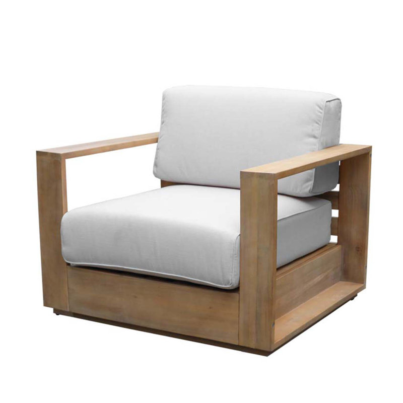 Harbor 2 - Person Patio Conversation Set with Cushions, Natural