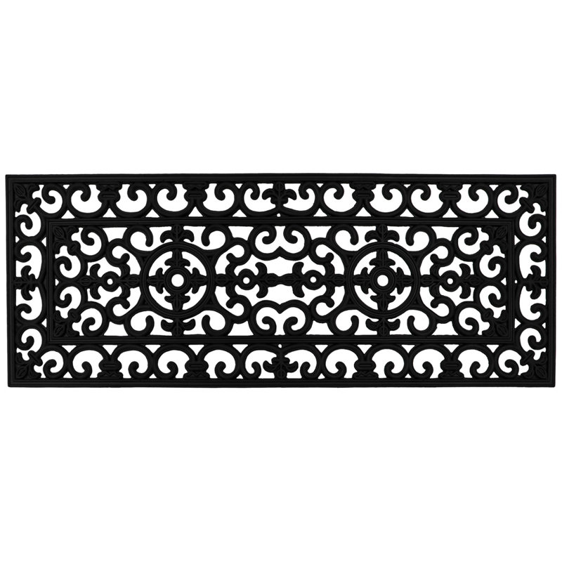 Non-Slip Outdoor Doormat, Rectangle W45 x L120 cm