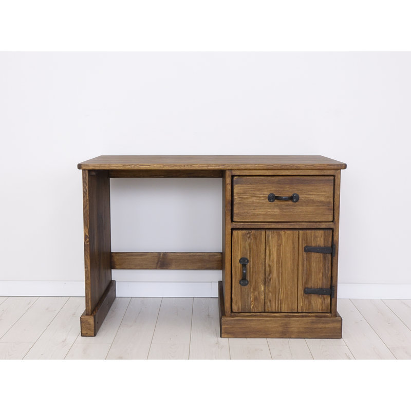 Broussard Solid Wood Top Writing Desk
