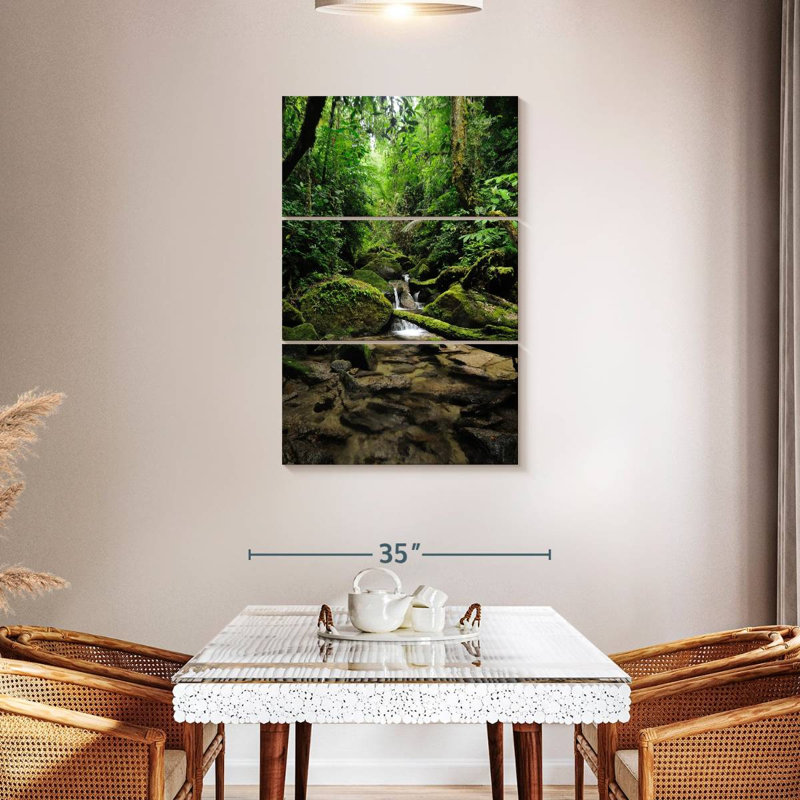 Tergel Jungle Falls, H 45 po x l 28 po