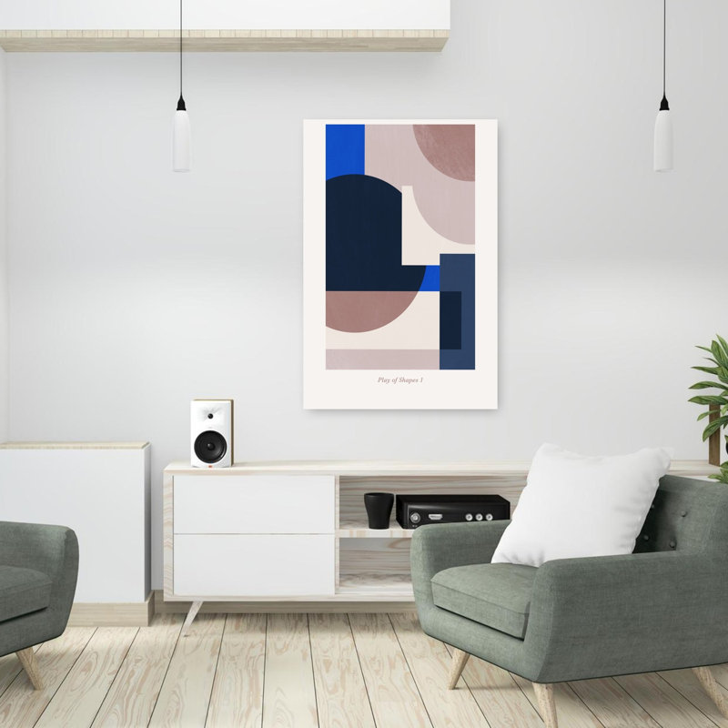 Art contemporain, art abstrait, H 36 po x l 24 po