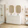 Valencia 60" Freestanding Double Sink Bathroom Vanity with Top and Sinks (Faucets Not Included)