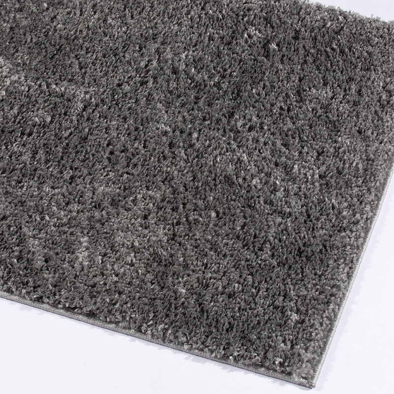 Horvath Solid Colour Shag Area Rug, Rectangle 100 x 150cm 