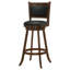 Chaise de bar pivotante rembourrée Jackman Châtaignier-43741413