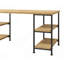 Bureau, bureau en chêne doré