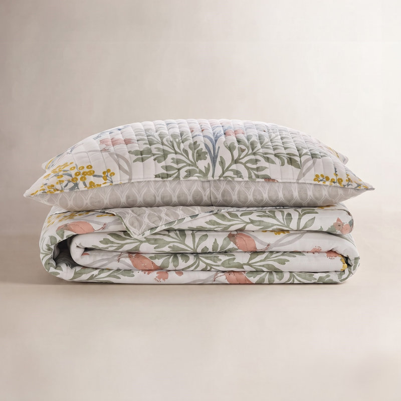 Kalindi Hestia Quilt Set, Twin Quilt + Sham