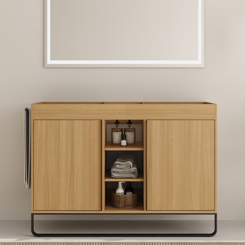 Base de meuble-lavabo double 48 po Barton
