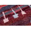Wool Area Rug in Red