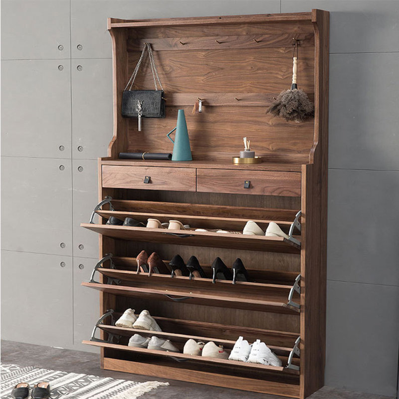 Ultra-Thin Multi-Functional Shoe Storage Cabinet