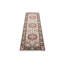Tapis de couloir traditionnel gris en laine noué à la main 2 pi 6 po x 10 pi 2 po Oushak-1295161364-1295161371