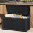 YITA 90 Gallon Water Resistant Resin Lockable Deck Box-85961918