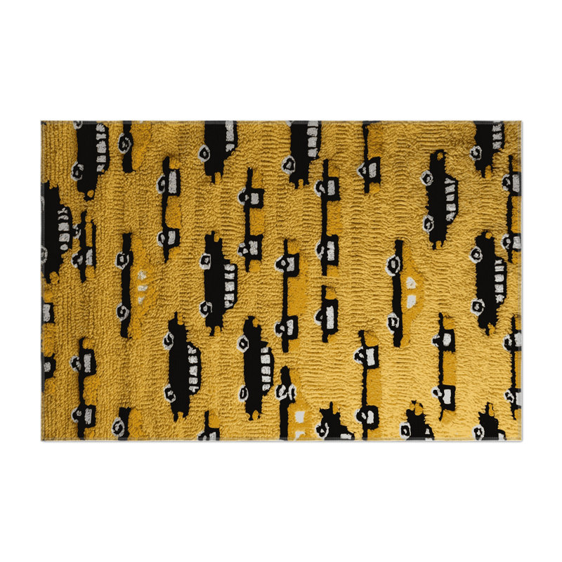 Tapis intérieur et extérieur brun Transport, Rectangulaire 2 pi x 3 pi
