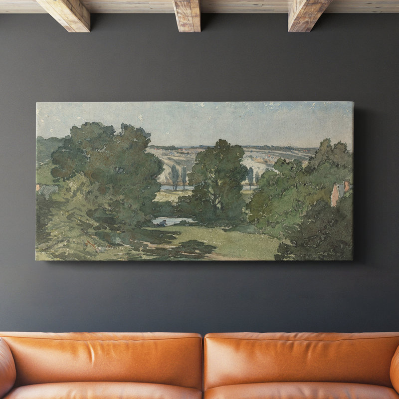 Série paysage - MLI - Toile tendue avec châssis - Prêt à accrocher, H 16 po x l 32 po