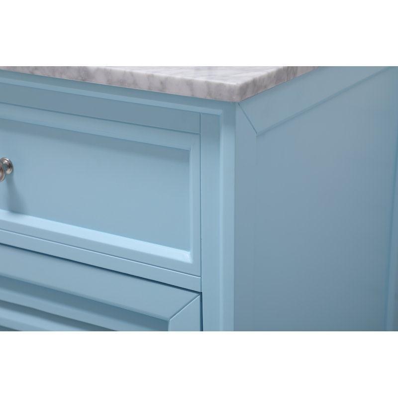 Ensemble de meuble-lavabo simple 24 po Closter, Bleu poudré