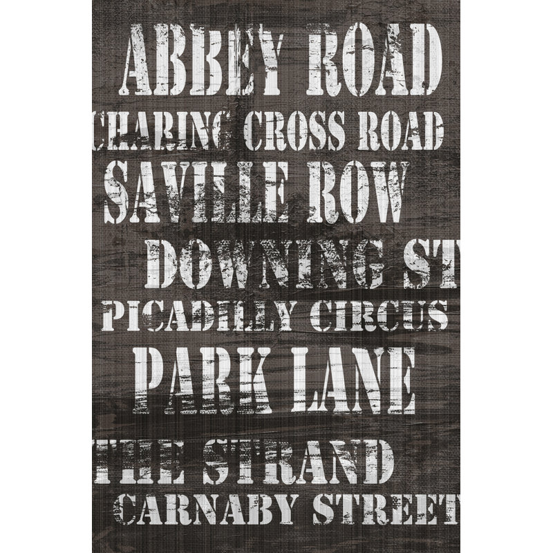 Streets Of London I by Andrea James - Wrapped Canvas Art Prints, 46cm H x 30cm W x 3.8cm D