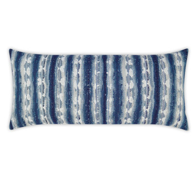 Sunshibo Stripe Lumbar Indoor/Outdoor Pillow Cover & Insert
