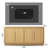 70" Modern Storage TV Stand, 4 Doors Fluted TV Console for TVs 55" - 85", Media Console and Entertainment Center-1805361854