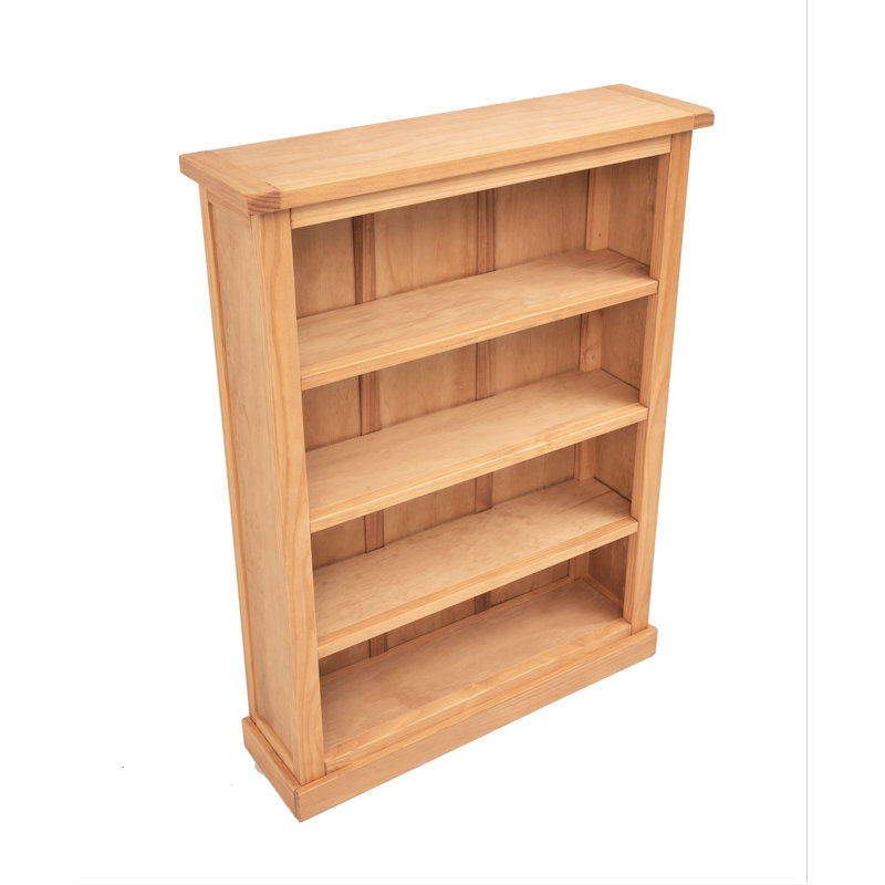 Middlebrook 120cm H Standard Bookcase, 120cm H x 89cm W x 25cm D, Light Wood